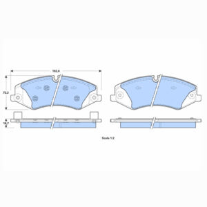 Δισκόφρενα  ZTEC+ για Land Rover